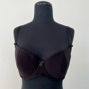 NWT Claudette Sophia Icon Balconette Bra in Black, 36D